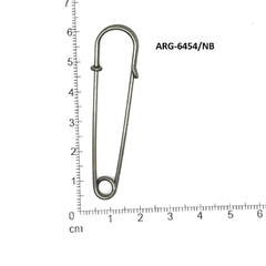 ALFILER GANCHO CANTIDAD POR 12 UNIDAD 6 CM NIQUEL - comprar online