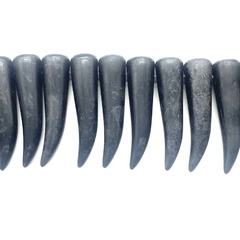 PIEDRA RECONSTITUIDA3 TIRAS 17 PC 4MM DE LARGO - Las  Perlas