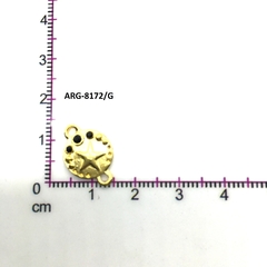 ARG-8172-G MANOS-CUERNOS-ASTROS DORADO