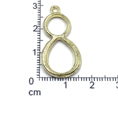 ARG-8268-G NUMERO DORADO PESO 2 C/U
