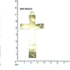 ARG-9042-G CRUZ + RELIGION DORADO