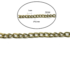 Cadena de Hierro Groumet Bronce ARG-9117/BS