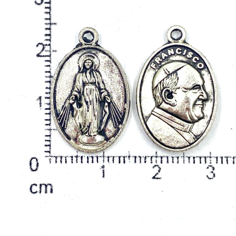 ARG-9248-2 RELIGION MEDALLA/DIJES PESO 2,5 C/U 17 UNIDADES