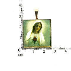 Dijes Religioso Niquel Con Dome X 5 Unidad ( ARG-9095/N/5 ) - Las  Perlas by Valeria