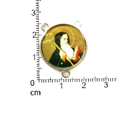 Dijes Religioso Niquel Con Dome X 5 Unidad ( ARG-9094/N/7 ) - tienda online