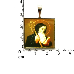 Dijes Religioso Niquel Con Dome X 5 Unidad ( ARG-9095/N/5 )