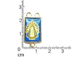 Imagen de Dijes Religioso Niquel Con Dome X 5 Unida ( ARG-9171/N/6 )