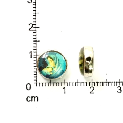 Dijes Religioso Niquel Con Dome X 5 Unidad ( ARG-10123/6N ) - tienda online