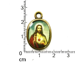 Dijes Religioso Niquel Con Dome X 5 Unidad ( ARG-9092/N/7 ) - comprar online