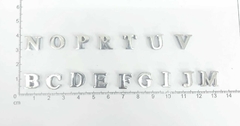 Letras Fundición Pasantes x unidad