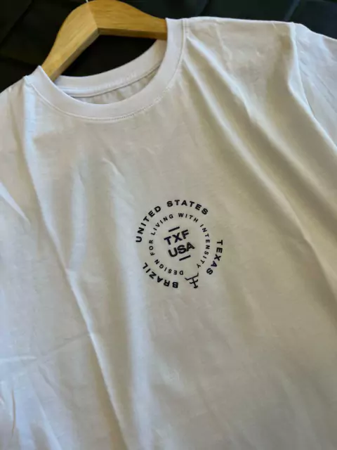 CAMISETA MASCULINA TEXAS FARM - CM537 - BRANCO