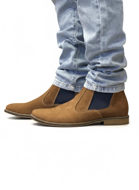 Botina Mariner Tabaco Couro Legítimo 33503 - comprar online