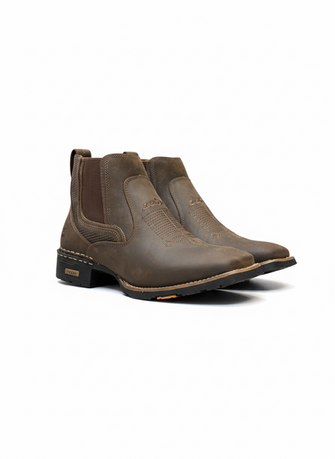 Botina Zebu Graxo Couro Legítimo 57110 - comprar online