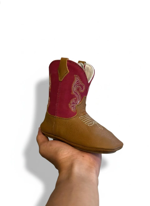 Botina Infantil Capelli Baby Rosa - comprar online