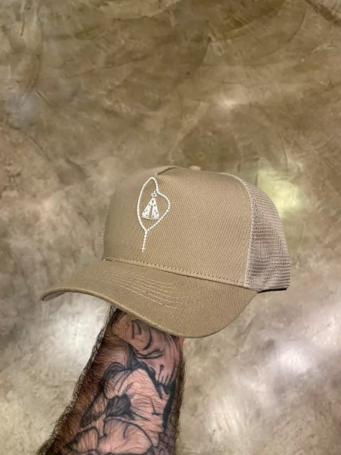 Boné Pressão Rural Nossa Senhora Aparecida Bege