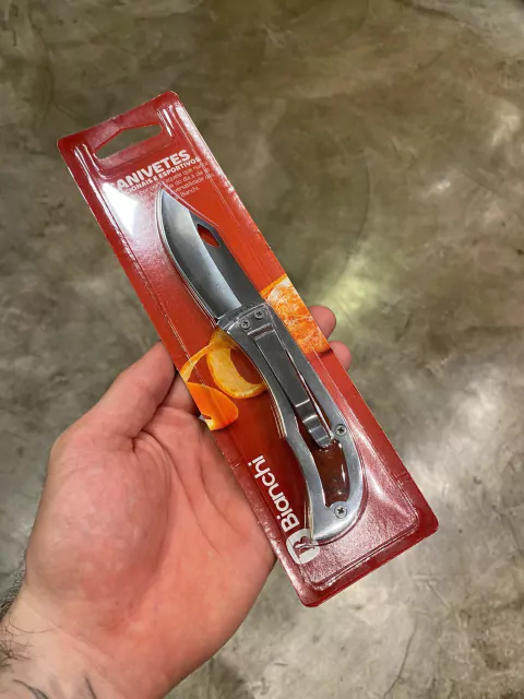 Canivete Bianchi Aventura Alumínio/Gel 3'' 10405/33