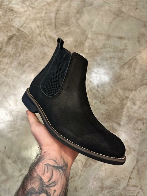 Botina Masculina Perdigão Preto P012