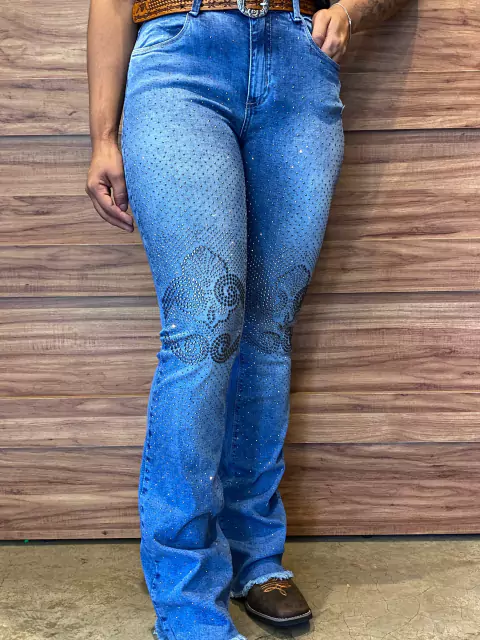 Calça Minuty Feminina Flare Cos Medio 231473