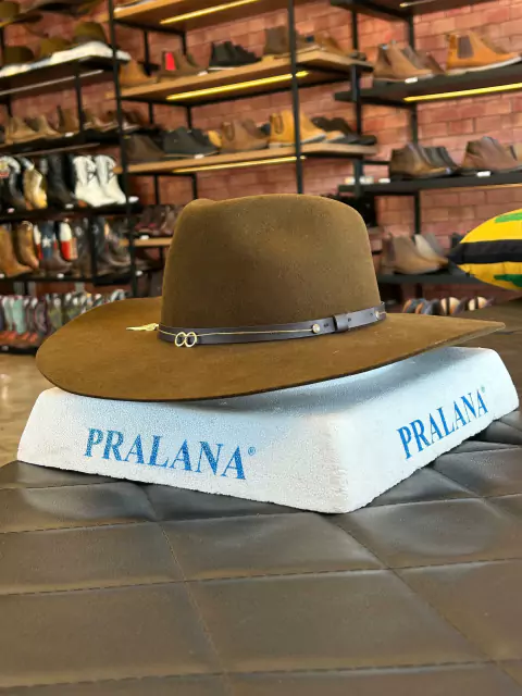 Chapéu Pralana 5x Gold Aba 10 Café 12357