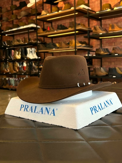 Chapéu Pralana Outback Aba 7 Marrom Escuro 12361