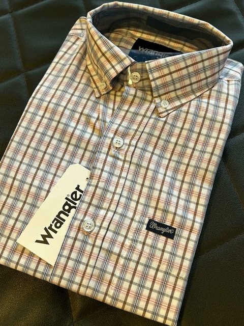Camisa Wrangler Tricoline Masculino Manga Longa WLS140