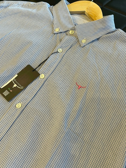 Camisa Moiadeiros Xadrez Masculino Manga Longa