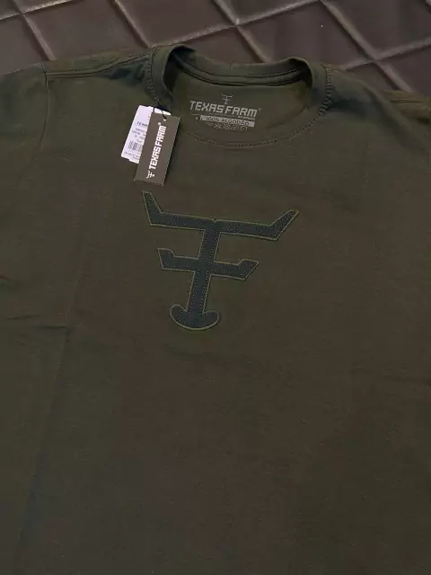 Camiseta Masculina Overtone Verde Militar CM407