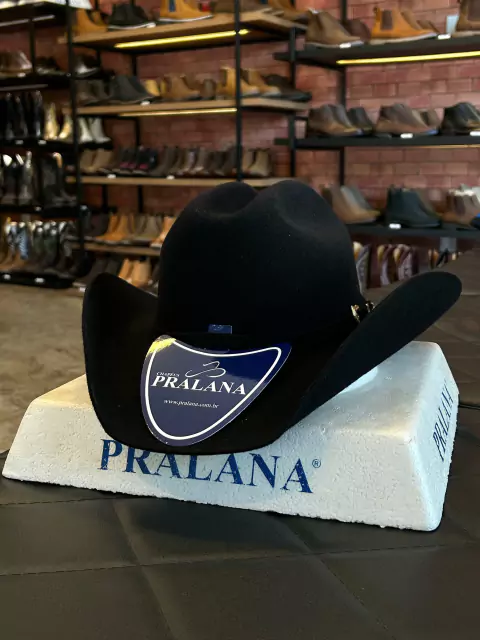 Chapéu Pralana Country Bareback 10 Preto 11696