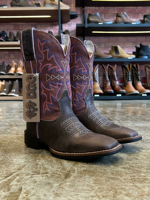 Bota Feminina DGO Durango Couro Legítimo SBCR