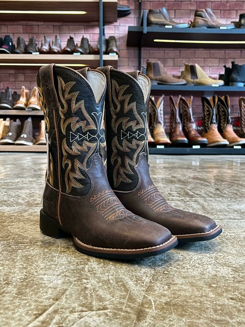 Bota Feminina DGO Durango Couro Legítimo SBCPA
