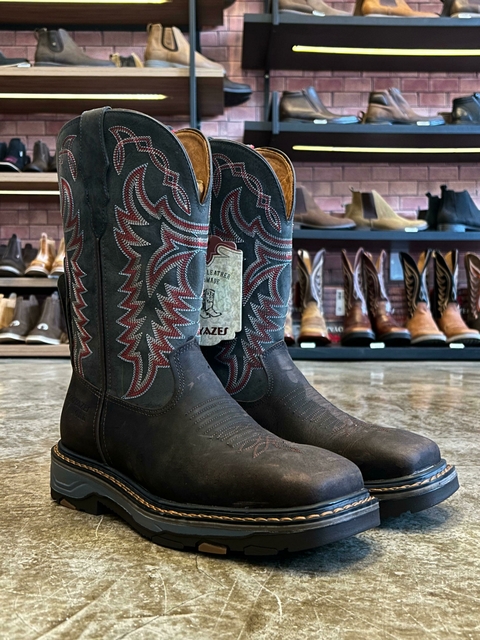 Bota Masculina Goyazes Café Couro Legítimo 237405-CK