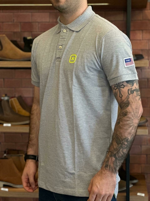 Polo TXC Custom Estampado Bordada Mescla Símbolo Florescente 19737