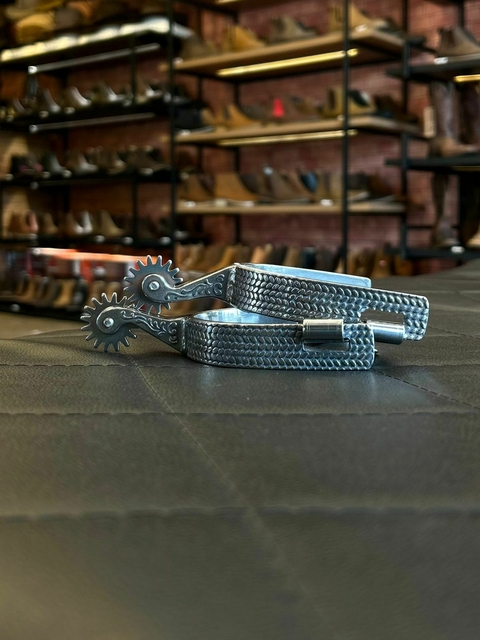 Espora Bordada Inox