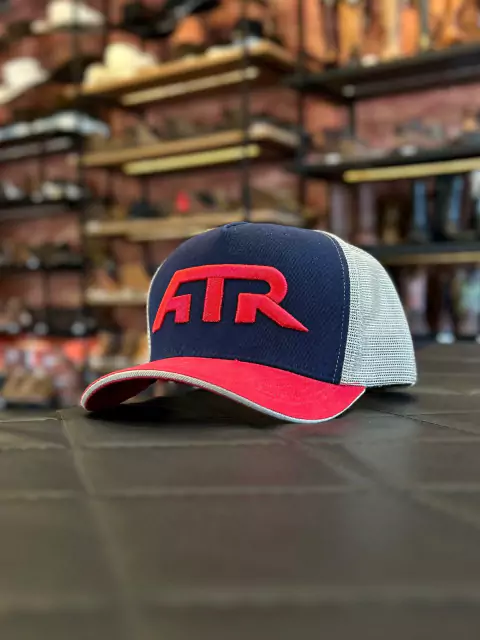 Boné ATR Azul Marinho Bege e Grená ATR196