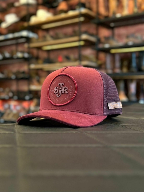 Boné Sertanejeiro Bordô