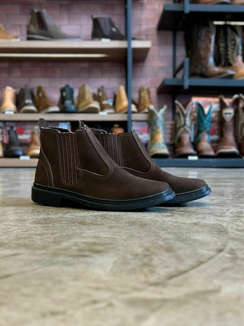 Botina Masculina Perdigão Café P0103