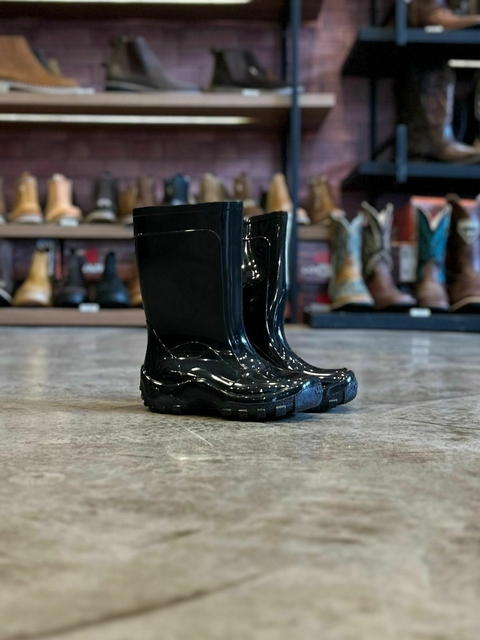 Bota Galocha Nieve Inf014 Preto