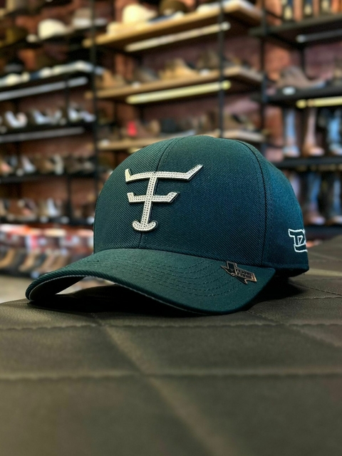 BONÉ TEXAS FARM VERDE MUSGO/BEGE - TF672