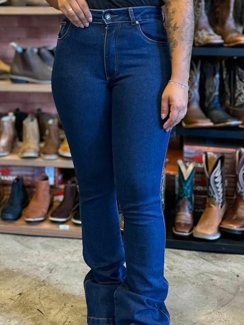 Calça Jeans LUTZS Semi-Flare Country Stone