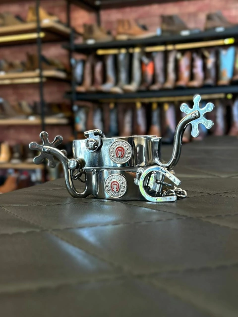 Espora Inox Artesanal Sherif Infantil - comprar online