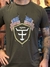 CAMISETA MASCULINA TEXAS FARM - CM645 - MARROM CAFÉ - comprar online