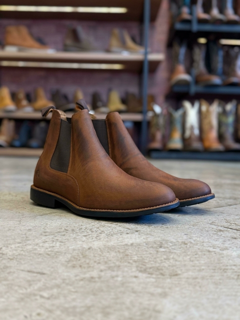 Botina Handmade Boots ConfortGEL Ferrugem Couro Legítimo 580 - comprar online