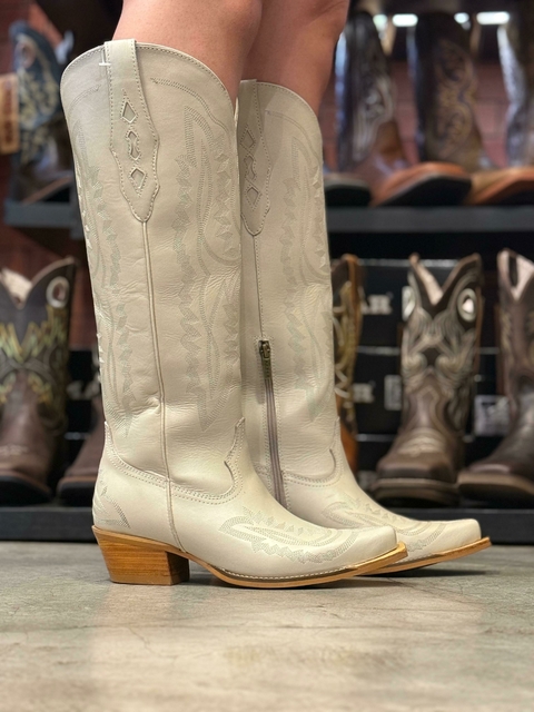 Bota Feminina Vimar Boots Comfort Marfim 10241 - comprar online