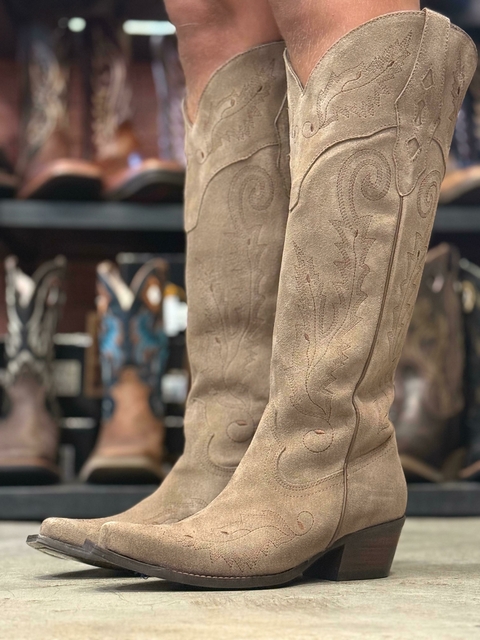 Bota Feminina Vimar Boots Camurça Choco 10244 - comprar online