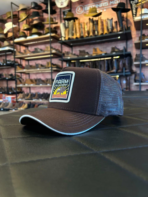 Boné Farm Bulls Marrom - comprar online