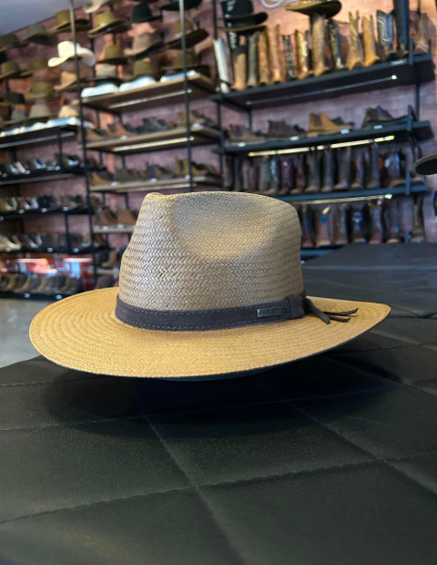 Chapéu Marcatto de Palha Caqui Aba 7 15915 - comprar online