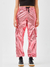 Cargo Pant rosa metalic
