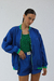 Bomber Kelly - Azul y verde - tienda online