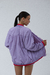 Bomber Kelly - lila y rojo - comprar online