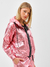 Rompeviento Tokio rosa metal